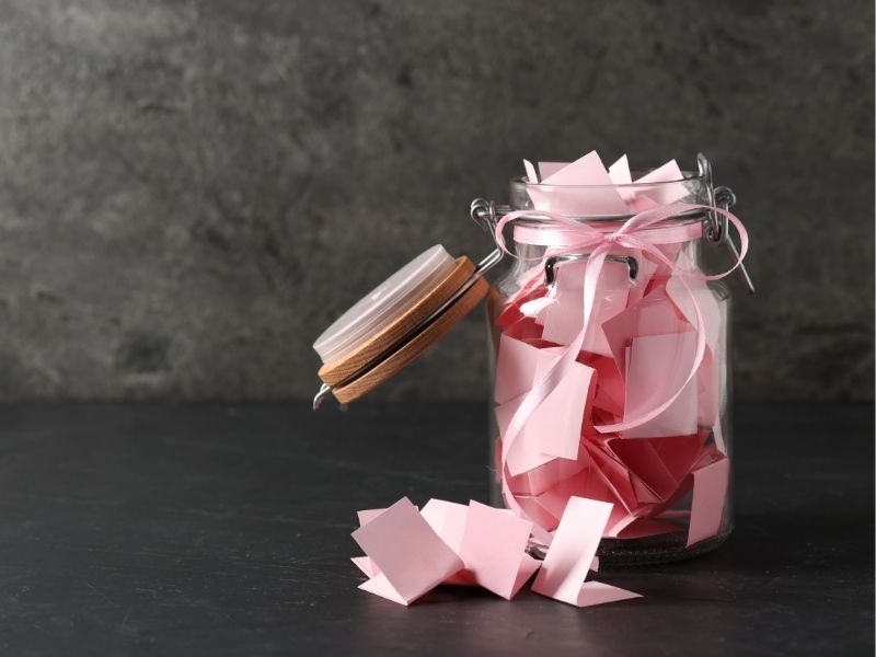 Celebrating St. Valentine's Day with Love Jar.