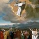 The Ascension of Jesus into heaven.